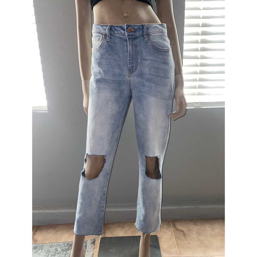 RSQ High Rise Straight Leg Jeans